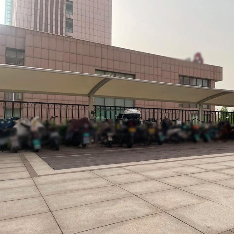 东乡族自治县膜结构电动车棚